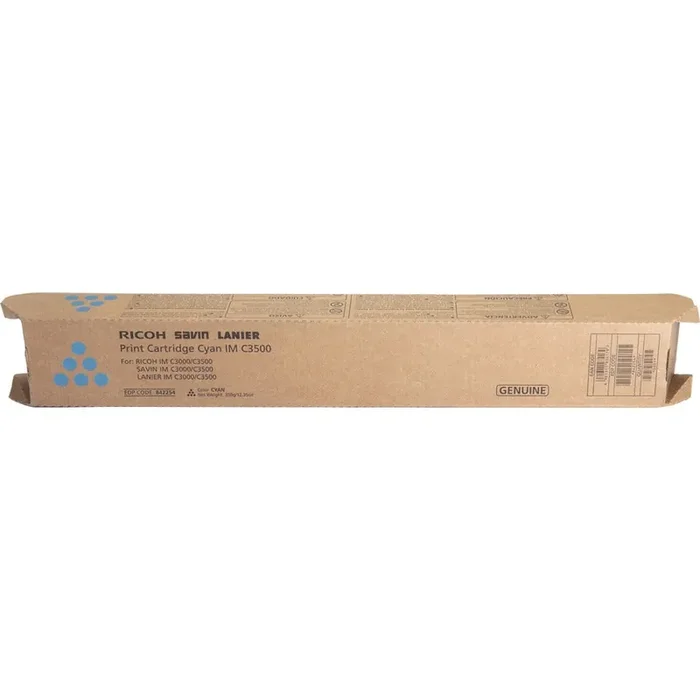 Ricoh Original Laser Toner Cartridge – Cyan – 1 Each 842254