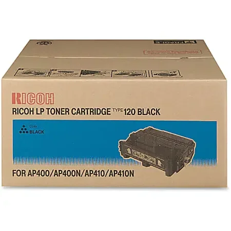 Ricoh Type 120 Original Toner Cartridge – Laser – 15000 Pages – Black – 1 Each