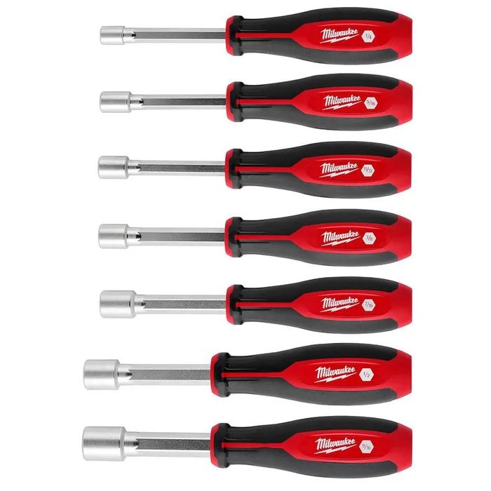 SAE HollowCore Nut Driver Set 7pc 48-22-2447