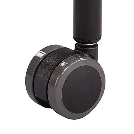 Safco® Hardwood Floor Casters For Next Chair, Black, Set Of 4 Casters