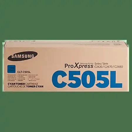 Samsung CLT-C505L Cyan Toner Cartridge
