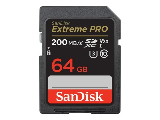 SanDisk Extreme PRO 64 GB Class 10/UHS-I (U3) V30 SDXC