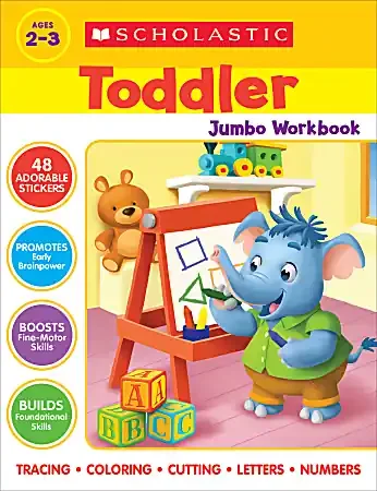 Scholastic® Toddler Jumbo Workbook, Preschool