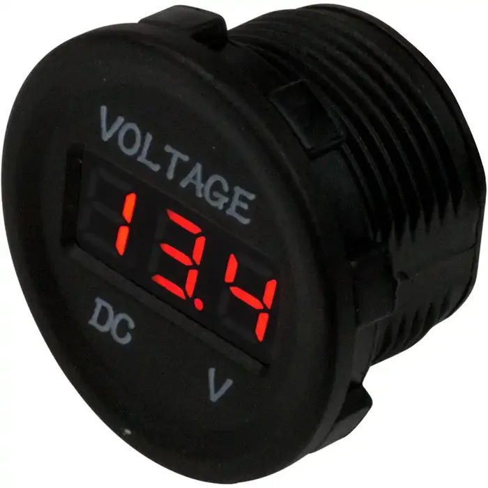 Sea-Dog Round Voltage Meter – 6V-30V