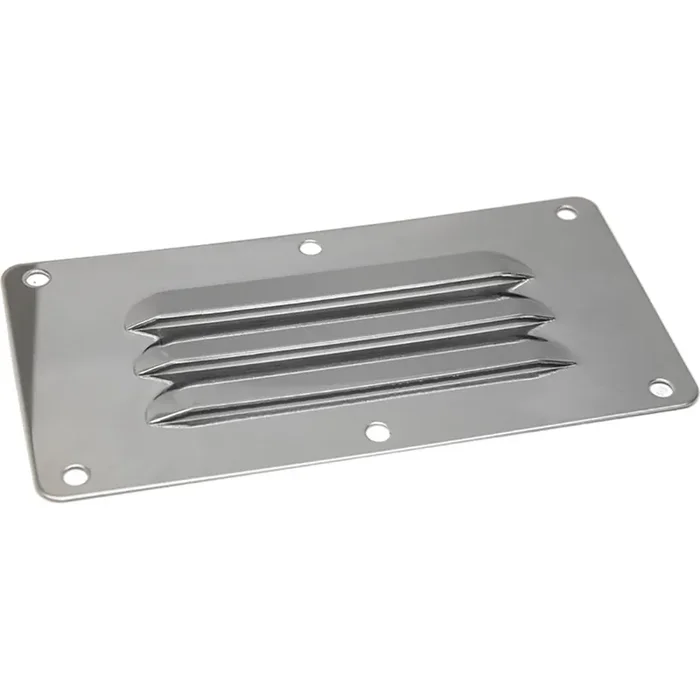 Sea-Dog Stainless Steel Louvered Vent – 5″ x 2-5/8″