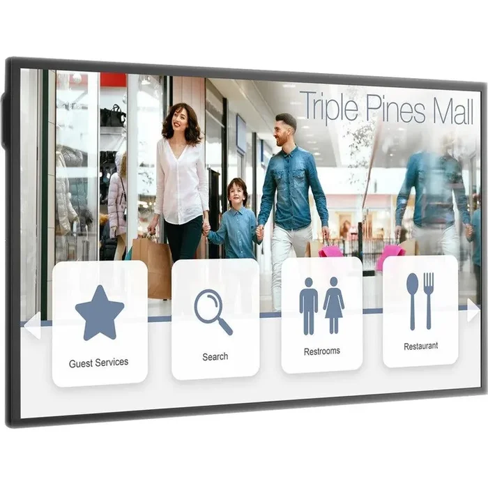 Sharp NEC Display 65″ Ultra High Definition Professional Display with pre-installed IR touch