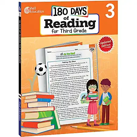 Shell Education 180 Days Of Reading 2nd Edition, Grade 3