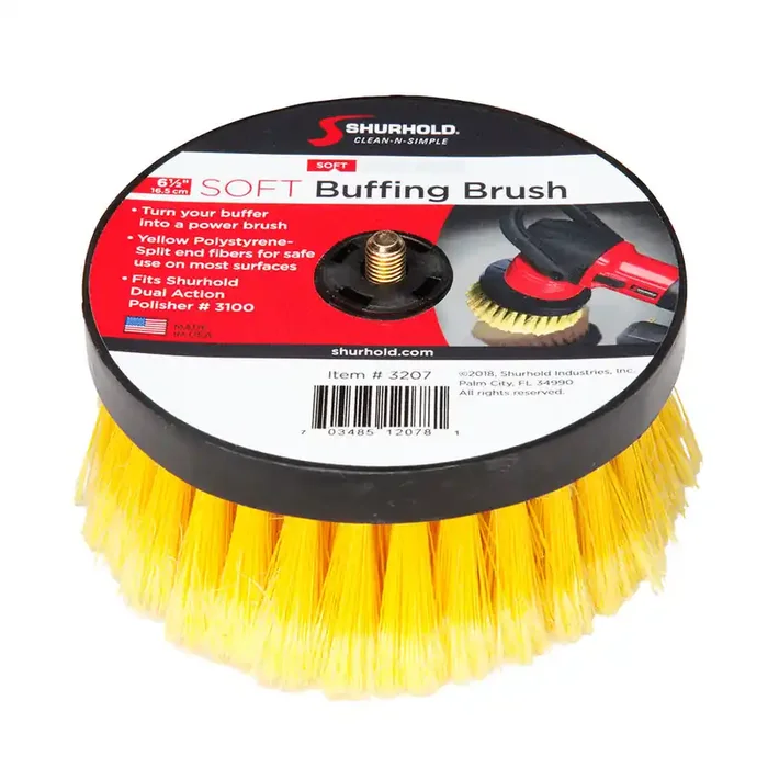 Shurhold 6-½” Soft Brush f/Dual Action Polisher