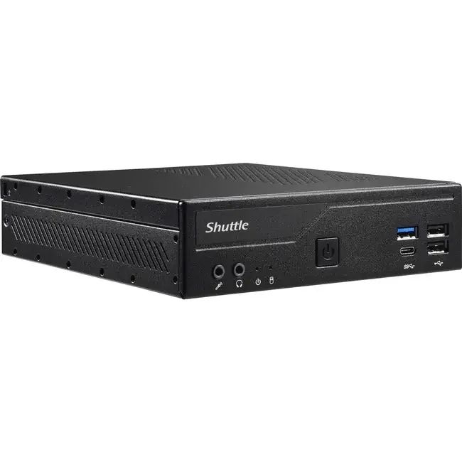 Shuttle XPC slim DH610 Barebone System – Slim PC – Socket LGA-1700 – 1 x Processor Support
