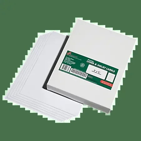 SKILCRAFT® 100% Recycled Inkjet/Laser Address Labels, Rectangle, 2″ x 4″, White, Box Of 2500 (AbilityOne 7530-01-647-1413)