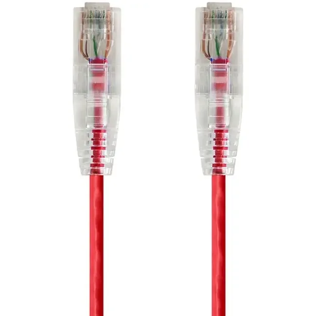 Slimrun Cat6 Utp Cable-5Ft Red