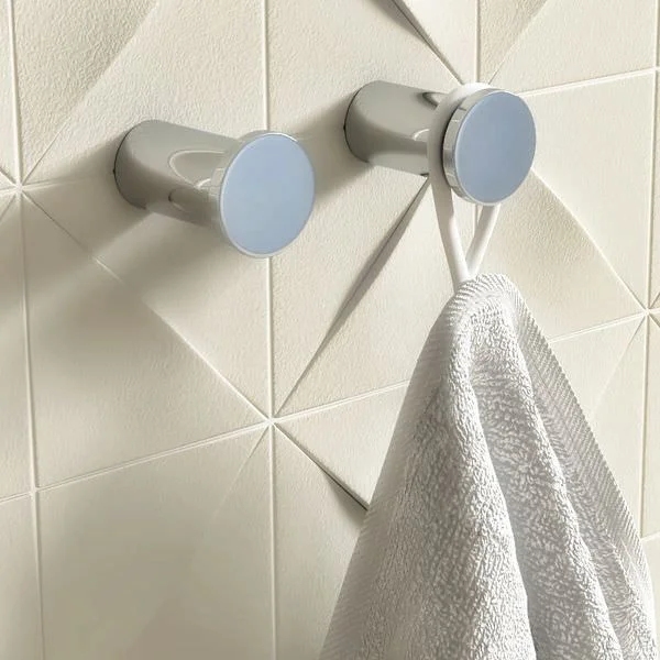 Smedbo Air Multi-Purpose Hook Pair – Chrome Finish