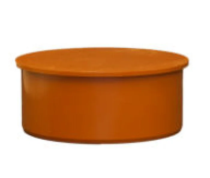 SOCKET PLUG 110MM UNDERGROUND TERRACOTTA M/P