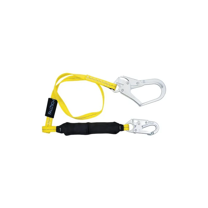 Soft Pack FT Basic 6′ Single Leg Lanyard with Rebar Hook 8256LT3