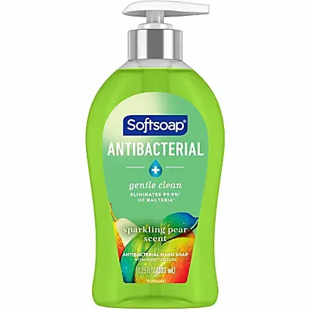 Softsoap® Antibacterial Liquid Hand Soap, Sparkling Pear Scent, 11.3 Oz