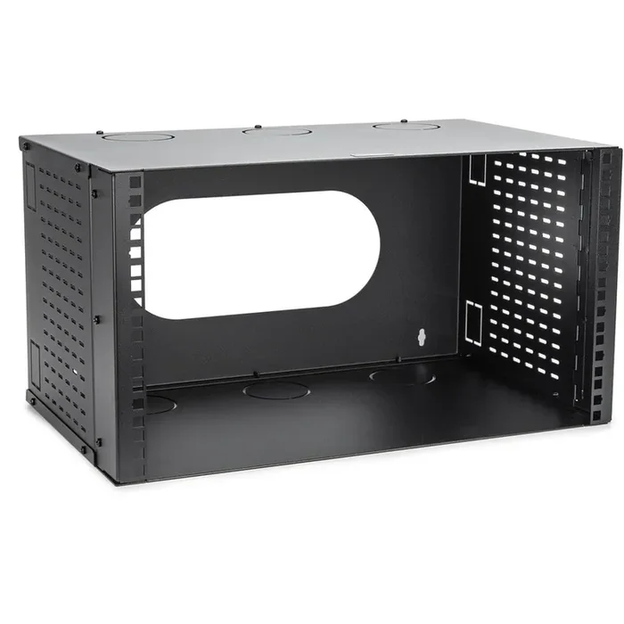 SolidRack 6U Wall Mount Network Rack – Low Profile wall mount Bracket – 11 inch Deep –