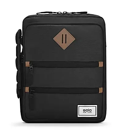 Solo New York Recycled Hydro Sling For 14” Laptops, Black