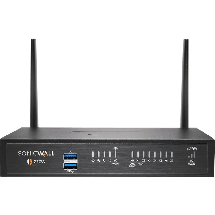 SonicWall TZ270W Network Security/Firewall Appliance – 8 Port – 10/100/1000Base-T –