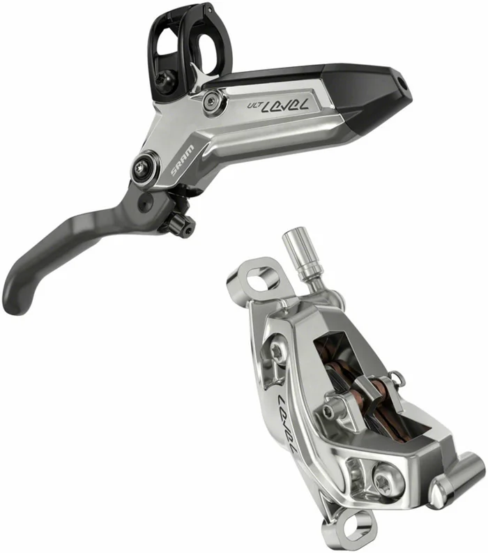 SRAM Level Ultimate Stealth 4-Piston Disc Brake and Lever