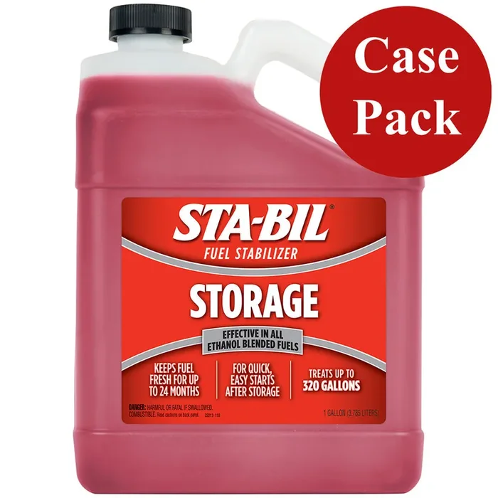 STA-BIL Fuel Stabilizer – 1 Gallon *Case of 4*