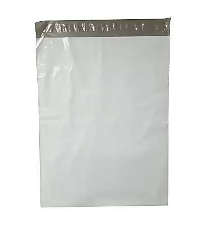 Suburban Industrial Packaging Specimen Bags, 15″ x 11″, White, Pack Of 100