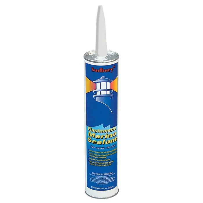 Sudbury Elastomeric Marine Sealant – 10oz Cartridge – Clear