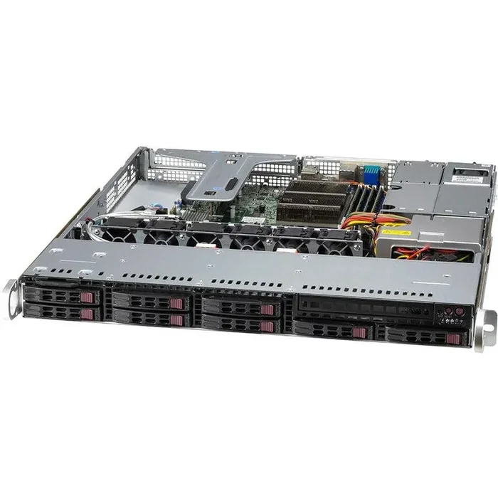 Supermicro SuperServer SYS-110T-M Barebone System – 1U Rack-mountable – Socket LGA-1200 – 1 x Processor Support