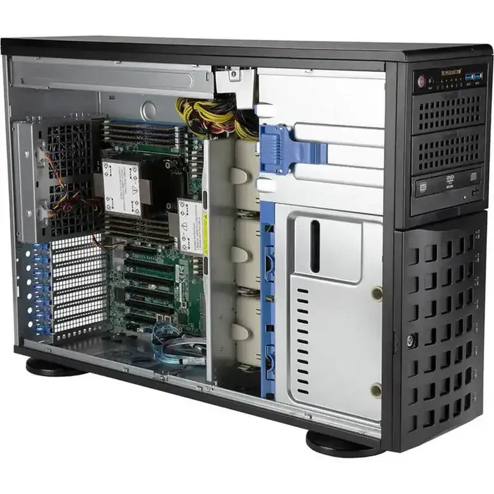 Supermicro SuperServer SYS-740P-TRT Barebone System – 4U Tower – Socket LGA-4189 – 2 x Processor Support