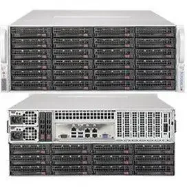 Supermicro SuperStorage 6049P-E1CR36L Barebone System – 4U Rack-mountable – Socket P LGA-3647 – 2 x Processor Support