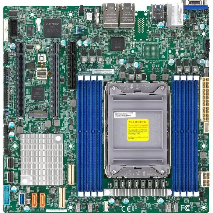 Supermicro X12SPM-LN4F Workstation Motherboard – Intel C621A Chipset – Socket LGA-4189 – Intel Optane Memory Ready – Micro ATX