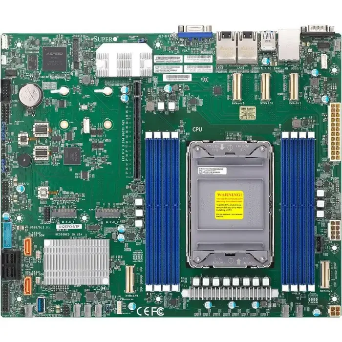 Supermicro X12SPO-NTF Server Motherboard – Intel C621A Chipset – Socket LGA-4189 – Intel Optane Memory Ready – ATX