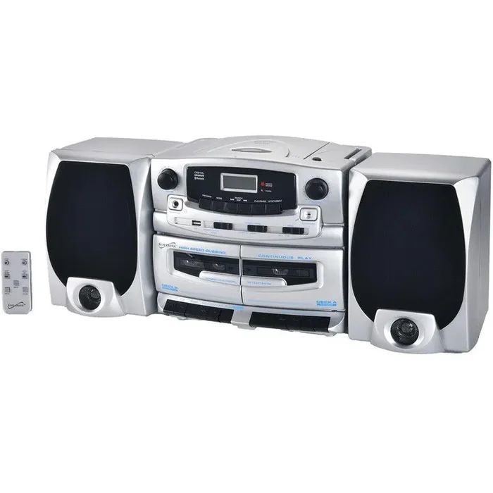 Supersonic SC-2121BT Micro Hi-Fi System – Black