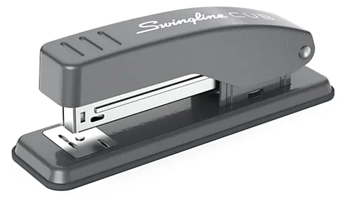 Swingline® Cub™ Compact Metal Stapler, Matte Black