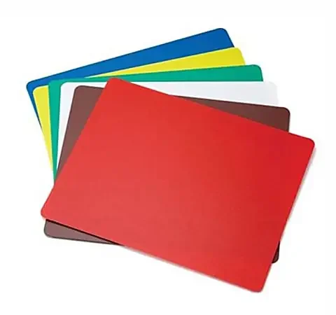 Tablecraft Flexible Cutting Boards, 12″ x 18″, Assorted Colors, Set Of 6 Boards