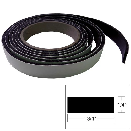 TACO Hatch Tape – 8’L x “H x “W – Black [V30-0748B8-2]