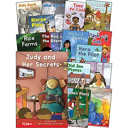 Teacher Created Materials Decodable Books Read & Succeed, Grade 1, Set 2