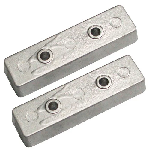 Tecnoseal TEC-BNT Bennett Trim Tab Anode – Zinc – Pair [TEC-BNT]