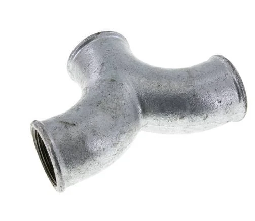 Tee Fitting Rp1 1/2” Female Malleable cast iron 25bar (351.25psi)