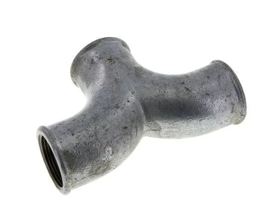 Tee Fitting Rp1 1/4” Female Malleable cast iron 25bar (351.25psi)