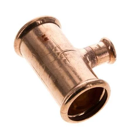 Tee Press Fitting – 15mm Female & 35mm – Copper alloy - Image 4