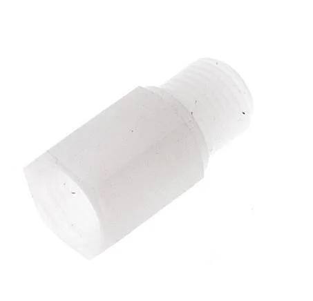 Threaded Extension G1/4” Male x Female PVDF 10bar (140.5psi) FDA 17mm Hex