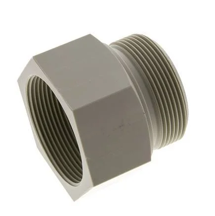 Threaded Extension G2” Male x Female Polypropylene (pp) 10bar (140.5psi) FDA 70mm Hex