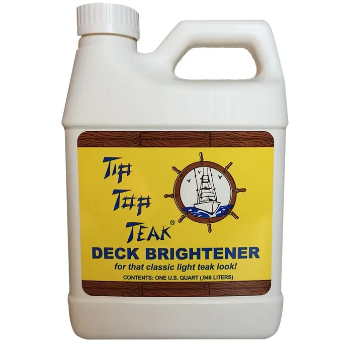Tip Top Teak Deck Brightener – Quart
