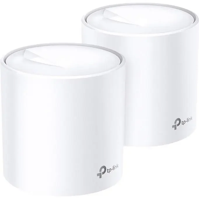 TP-Link Deco X20(2-pack) – Wi-Fi 6 IEEE 802.11ax Ethernet Wireless Router DECOX20(2-PACK)