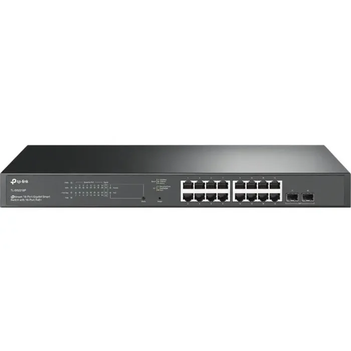 TP-Link TL-SG2218P – JetStream™ 18-Port Gigabit Smart Switch with 16-Port PoE+ – 16