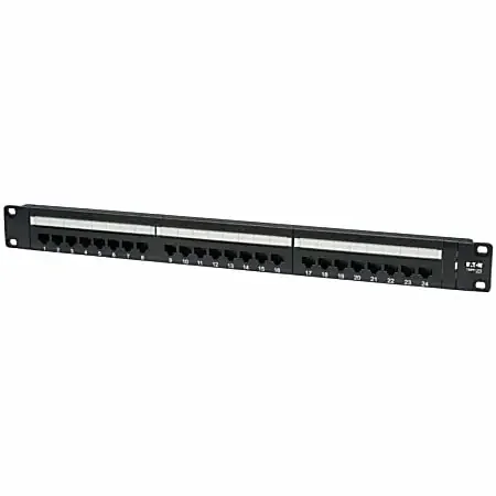 Tripp Lite 24 Port Cat6 Network Patch Panel