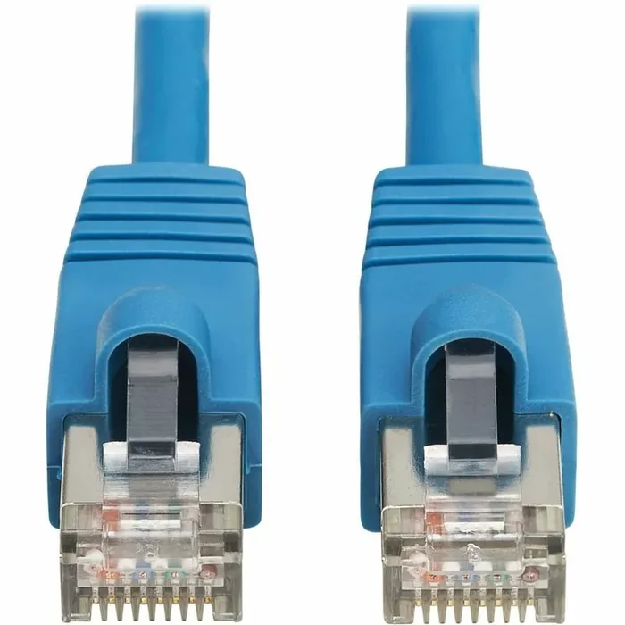 Tripp Lite Cat8 40G Snagless SSTP Ethernet Cable (RJ45 M/M), PoE, LSZH, Blue, 10 m (32.8