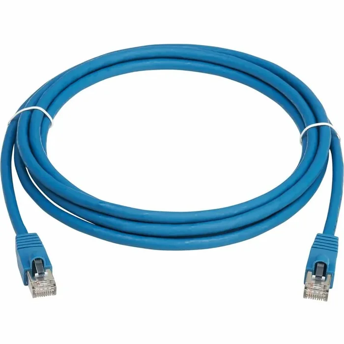 Tripp Lite Cat8 40G Snagless SSTP Ethernet Cable (RJ45 M/M), PoE, LSZH, Blue, 3 m (9.8