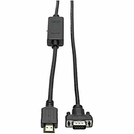 Tripp Lite® HDMI to VGA Adapter Converter Cable, 15‘