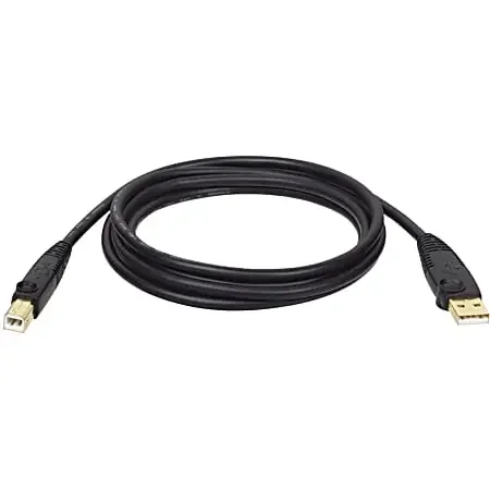 Tripp Lite U022-006 Gold USB 2.0 A/B cable, 6 ft.